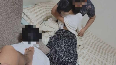 FC2-PPV-3486120 [개인] 다정한 부부.  - -아내를 업고 남편 앞에서 성폭행...질내 사정 구걸